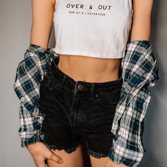 wild fable Pants - Wild Fable Highwaisted Shorts ~ Black